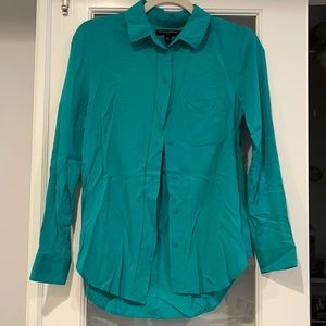 Banana Republic Teal Button Down
